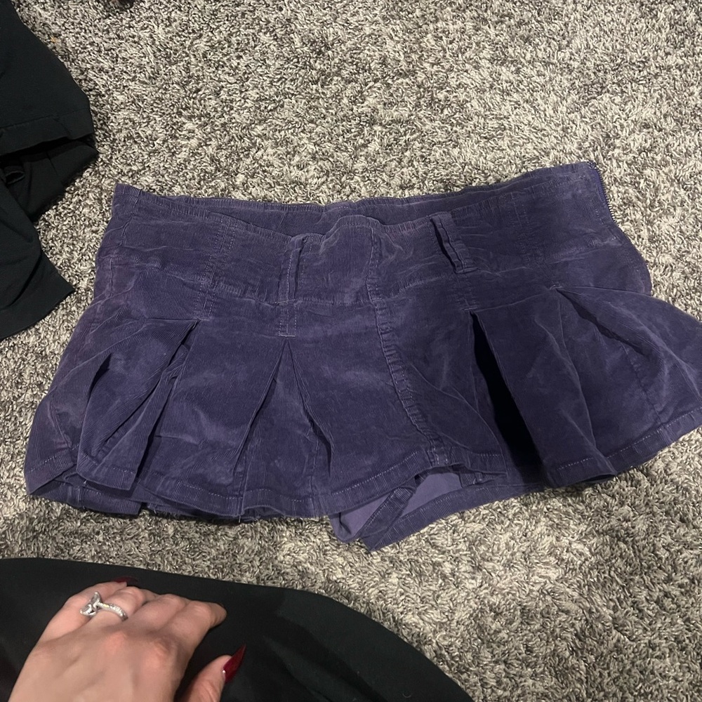 Free people corduroy skort size 6 never worn.